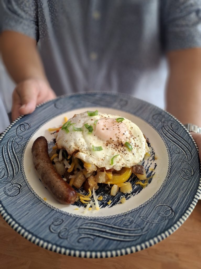 Breakfast at the Painted Cat of Galena