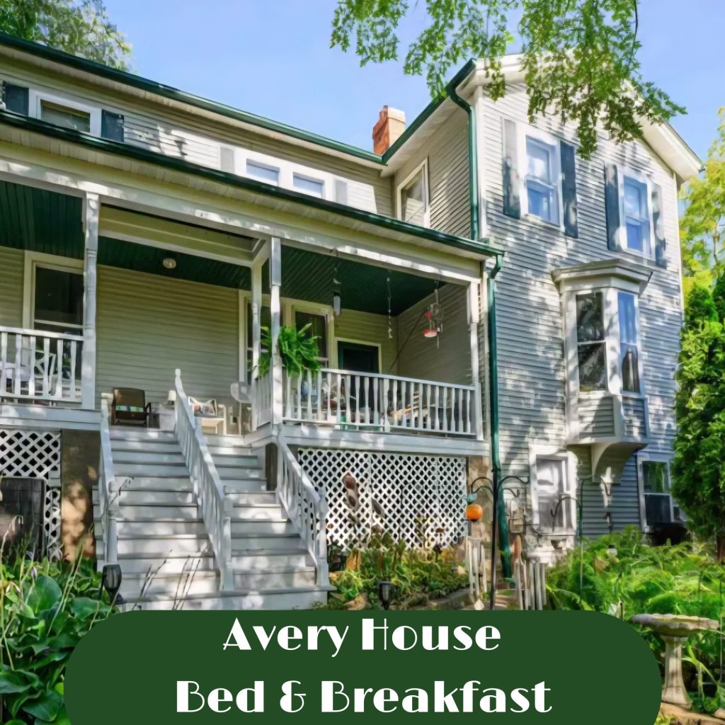 Exterior of thAvery House Bed and Breakfast
