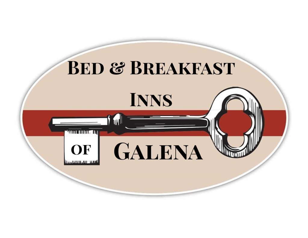 Logo that says Bed & Breakfast Inns of Galena