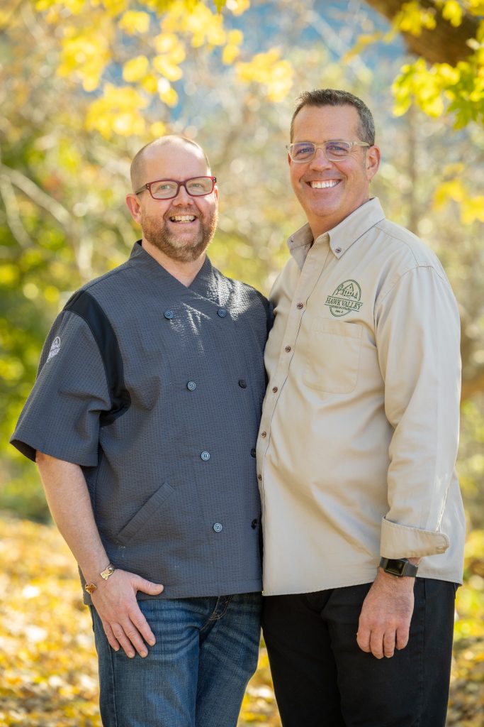 Jim and John from Hawk Valley Retreat & Cottages