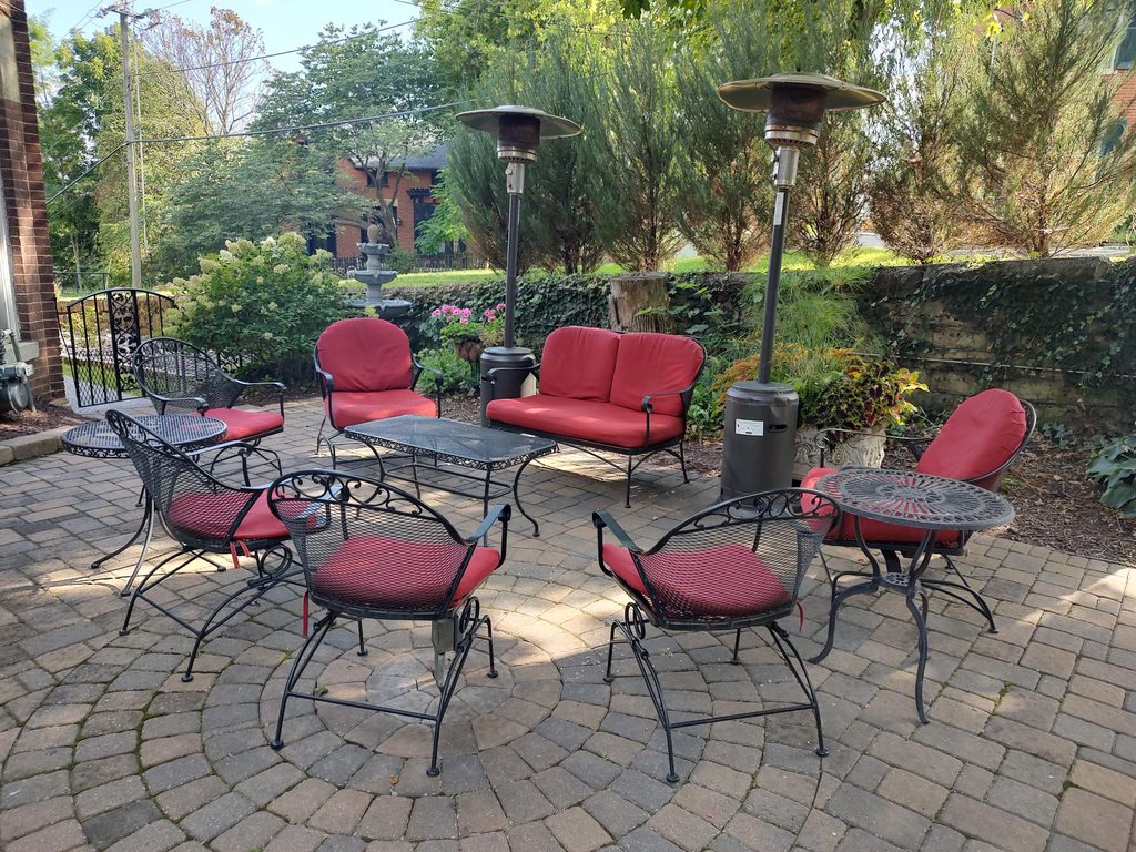 Patio at Lamberson Guest House