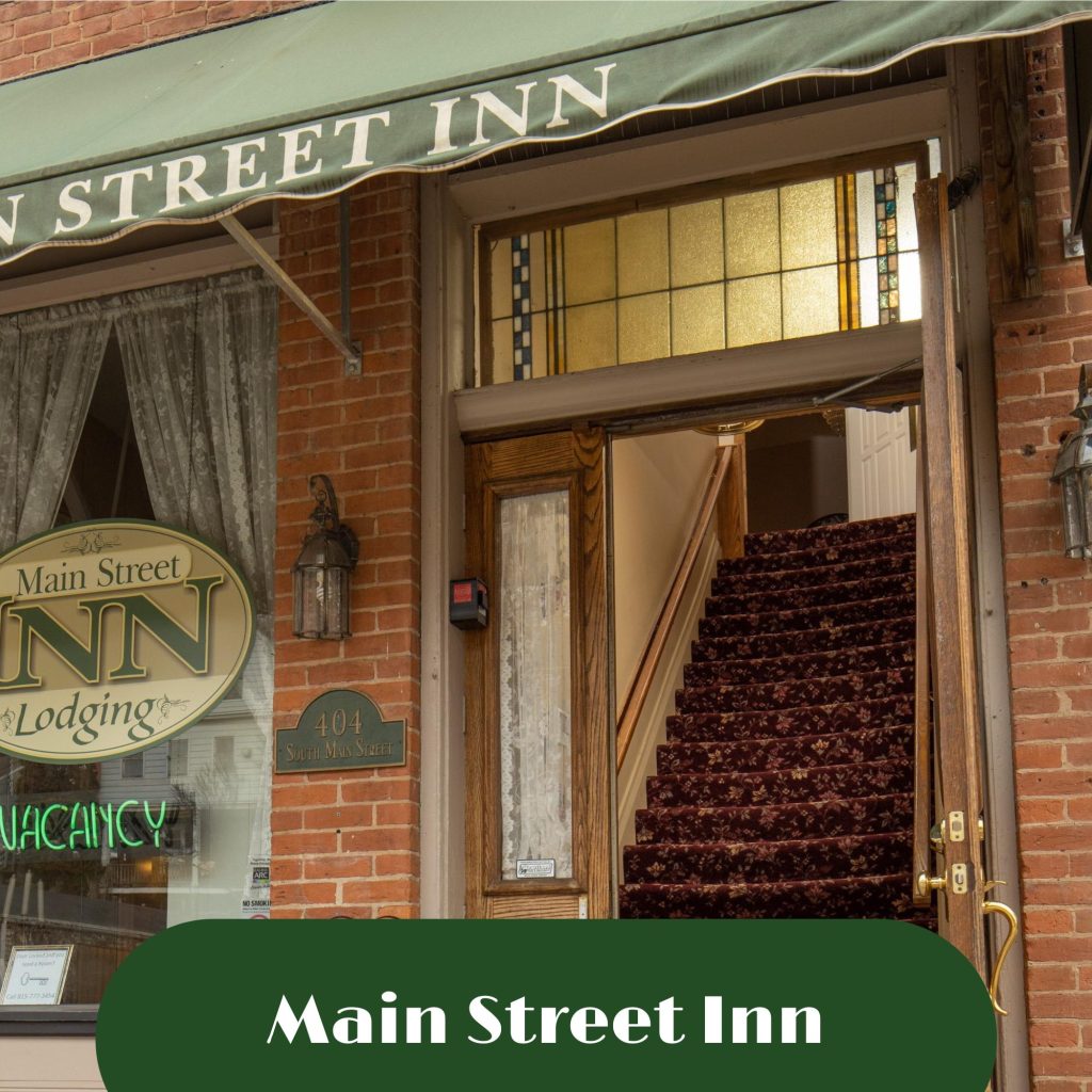 Exterior of Main Street Inn
